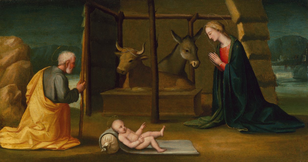 The Nativity, c.1500 by Andrea Piccinelli