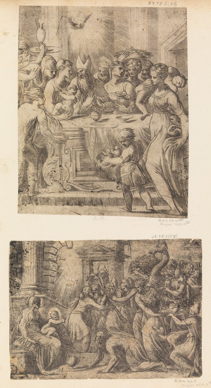The Adoration of the Magi by Andrea Schiavone