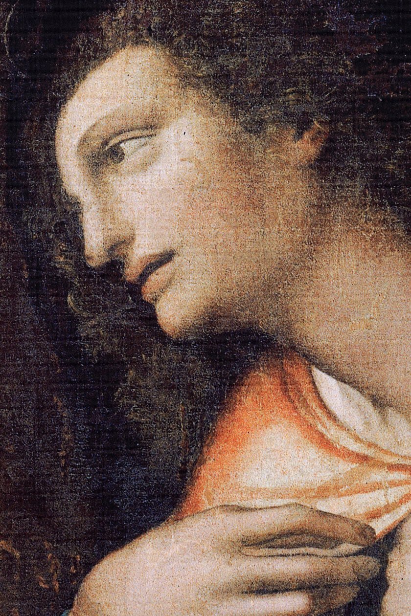 Last Supper (detail) by Andrea Solario