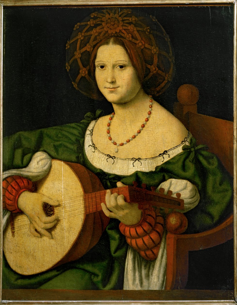 Lute Player by Andrea Solario