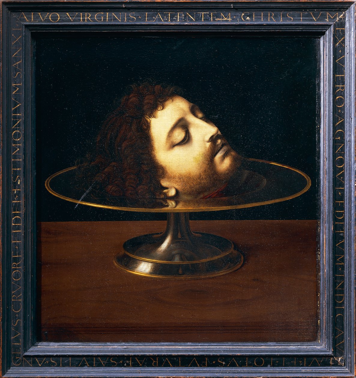 The Head of St John the Baptist by Andrea Solario