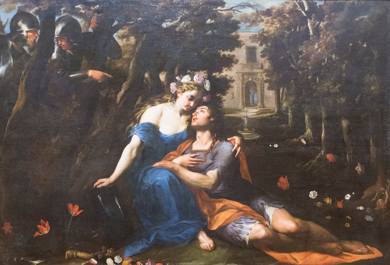 Rinaldo and Armida by Andrea Vaccaro