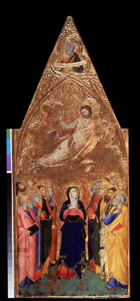 The Ascension of Christ by Andrea Vanni