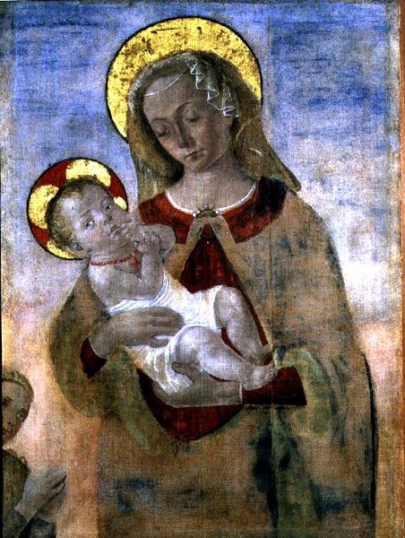 Madonna and Child by Andrea del (school of) Verrocchio
