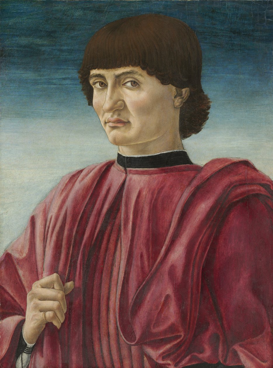 Portrait of a man, c.1450 by Andrea del Castagno