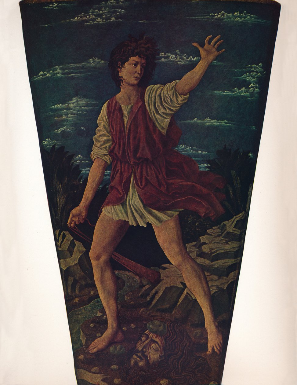 The Youthful David by Andrea del Castagno
