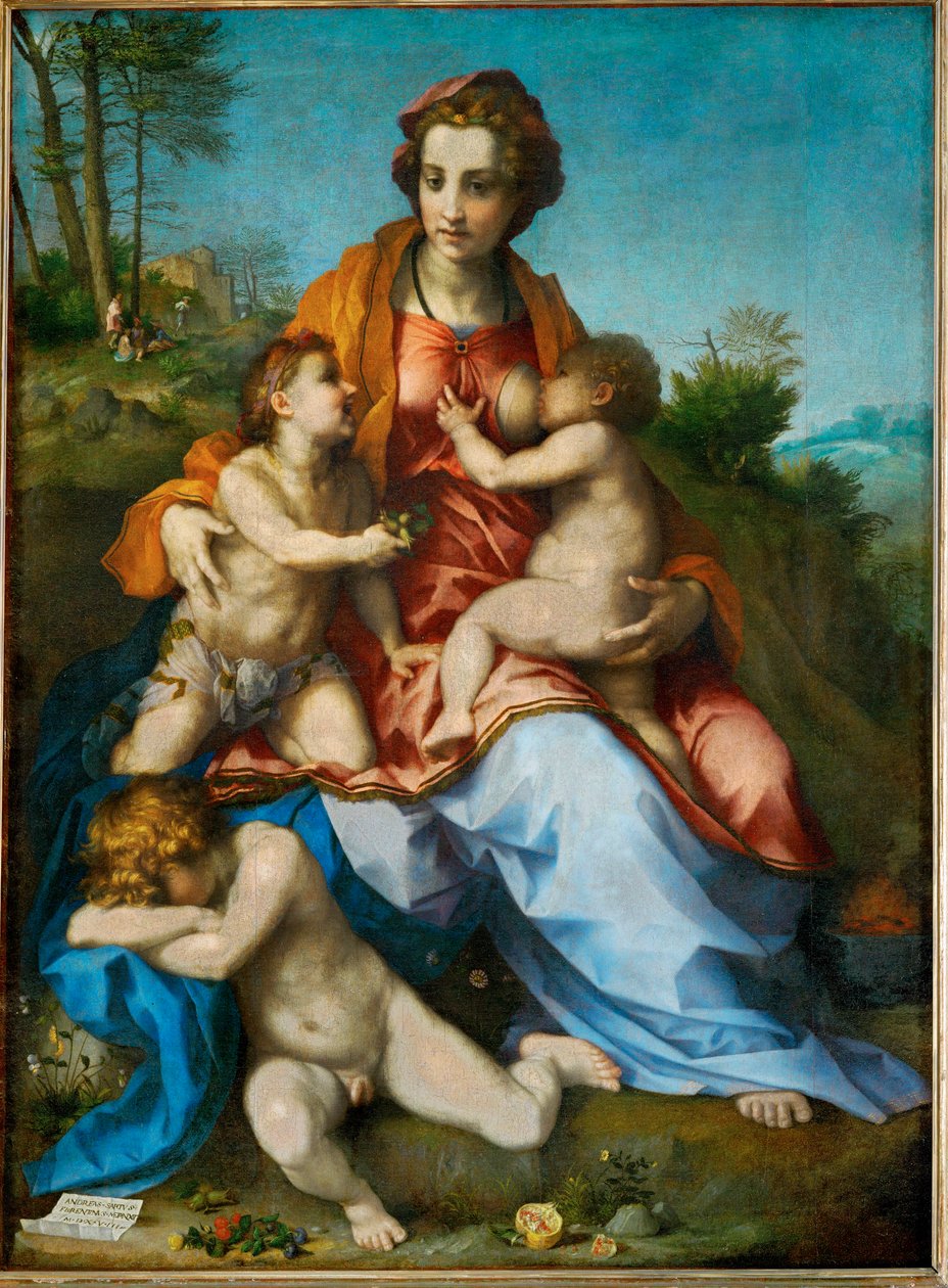 Charity by Andrea del Sarto