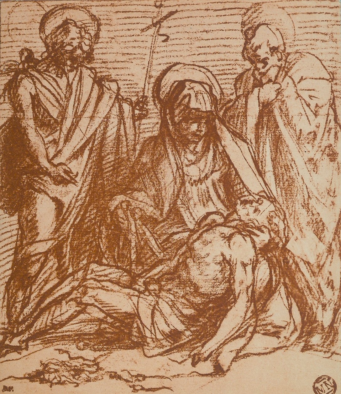 Dead Christ in the Virgin's Arms (Pieta) by Andrea del Sarto