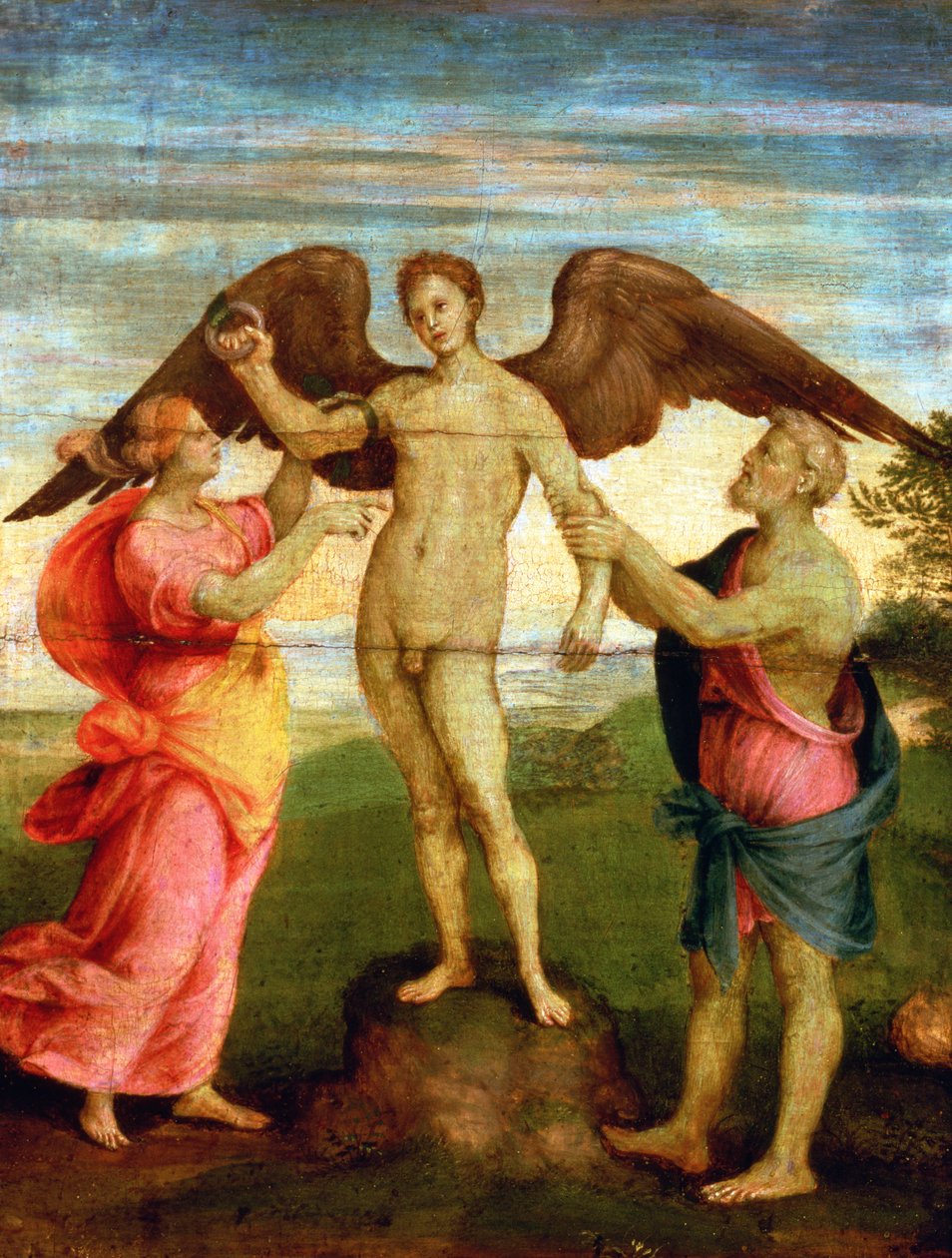 Icarus by Andrea del Sarto