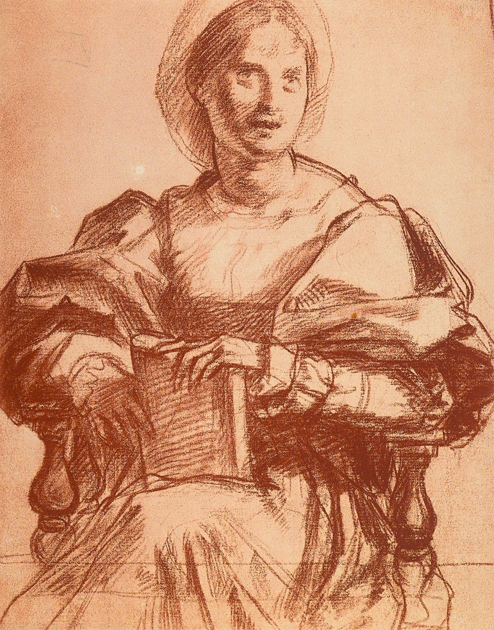 Portrait of Lucrezia del Fede by Andrea del Sarto