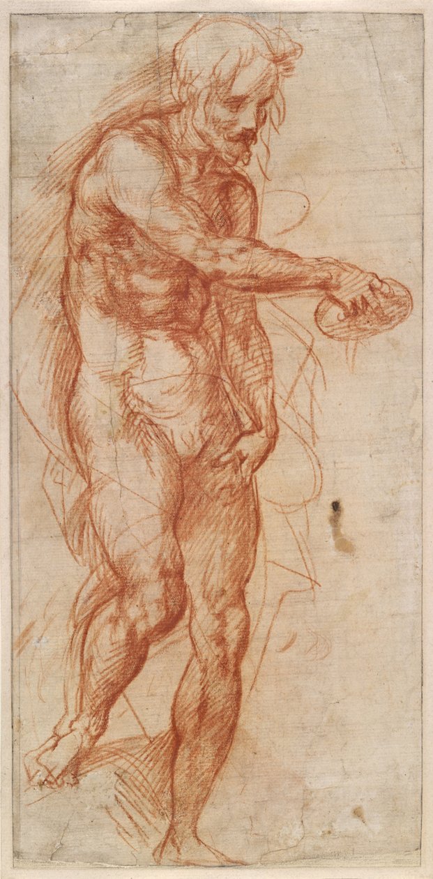 Saint John the Baptist Study by Andrea del Sarto
