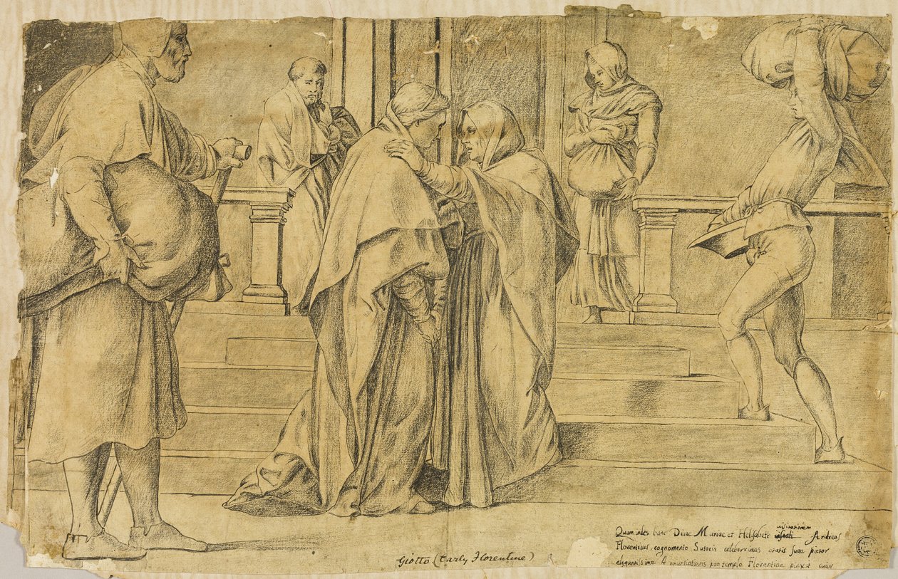 Visitation by Andrea del Sarto