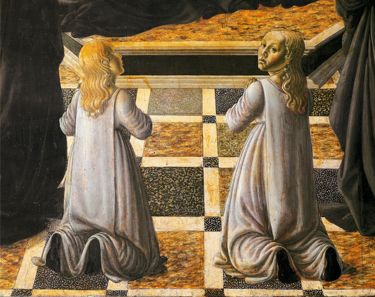 Saint Monica (detail) by Andrea del Verrocchio