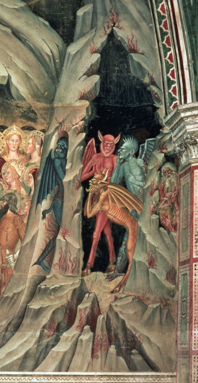 The Descent into Limbo, from the Spanish Chapel by Andrea di Bonaiuto (fl.1343 77)