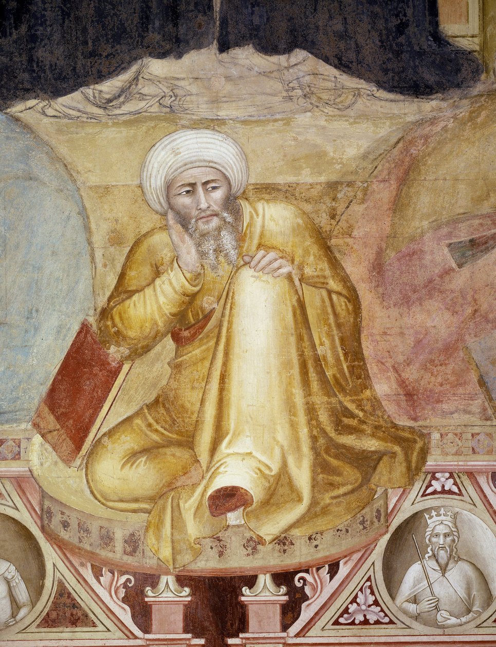 Triumph of St. Thomas Aquinas (detail) from the Spanish Chapel by Andrea di Bonaiuto (fl.1343 77)