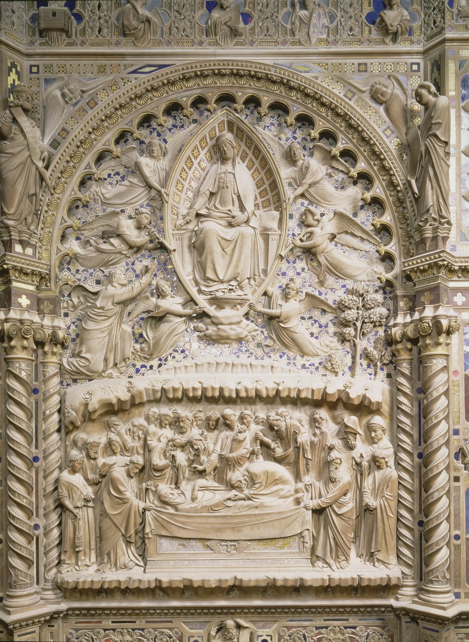 Tabernacle (detail) by Andrea di Cione Orcagna