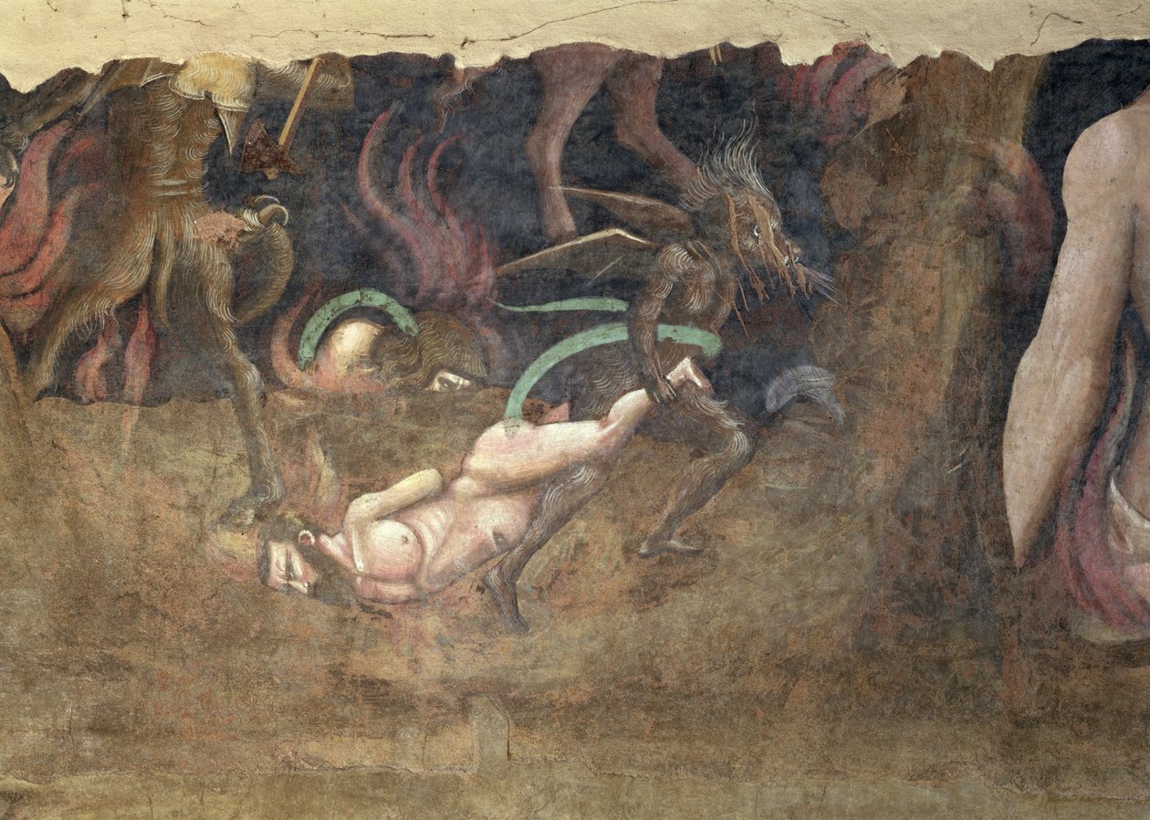 The Triumph of Death (detail) by Andrea di Cione Orcagna