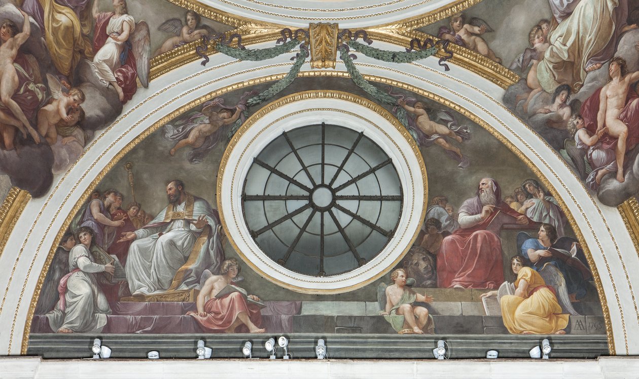 Saint Augustine and Saint Jerome, 1792-95 by Andrea the Elder Appiani