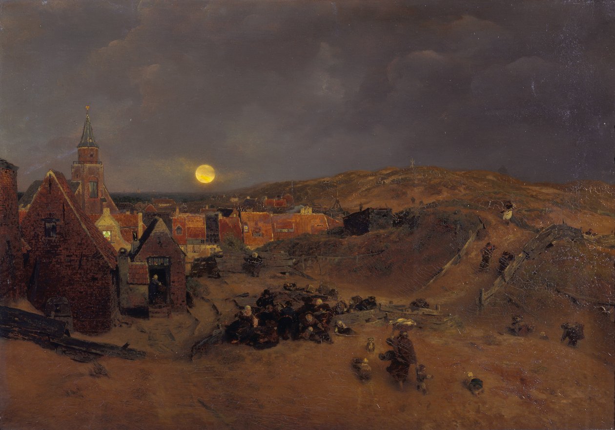 Scheveningen by Andreas Achenbach