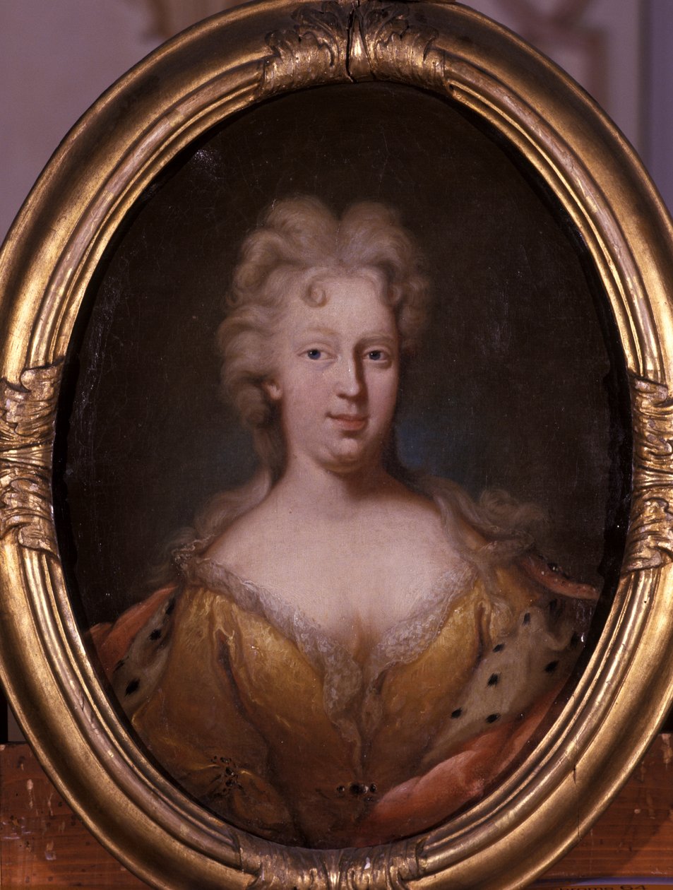 Portrait of Friederike Elisabeth von Sachsen-Marksuhl by Andreas Eusebius Berhold