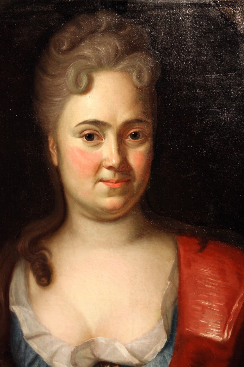 Portrait of Empress Catherine I, 1712 by Andreas Møller