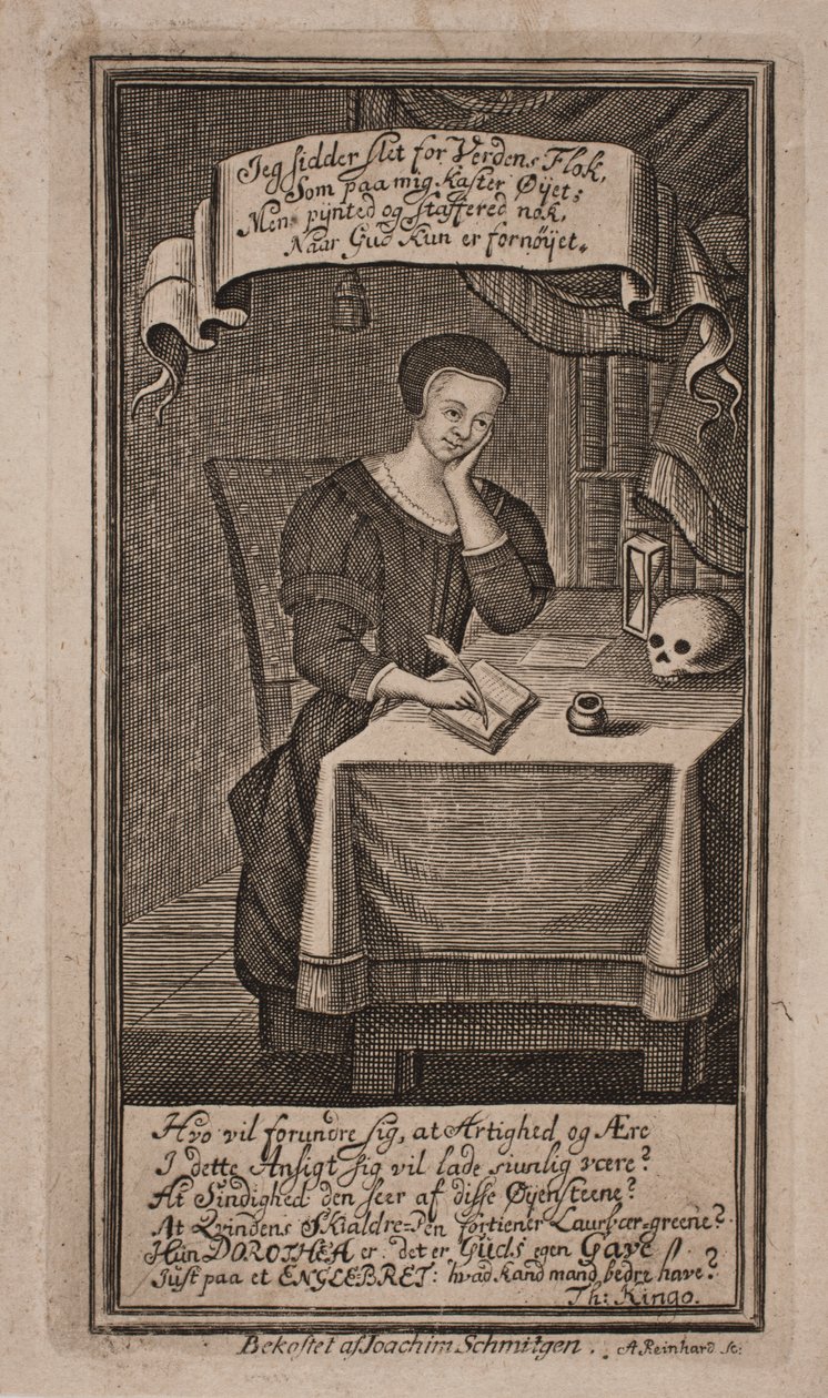 Dorthe Engelbrechtsdatter by Andreas Reinhardt