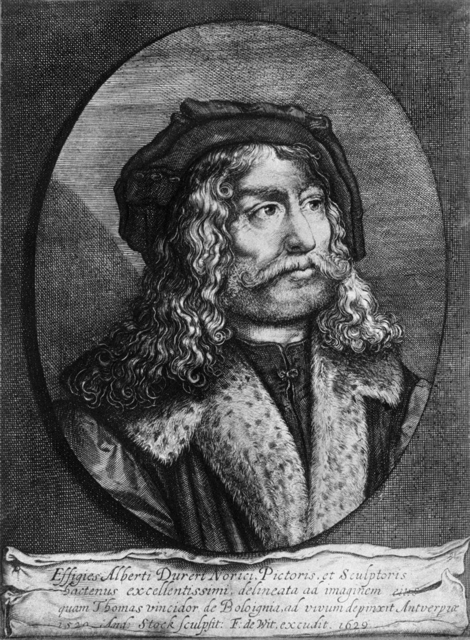 Portrait of Albrecht Durer, 1629, 1936 by Andreas Stock