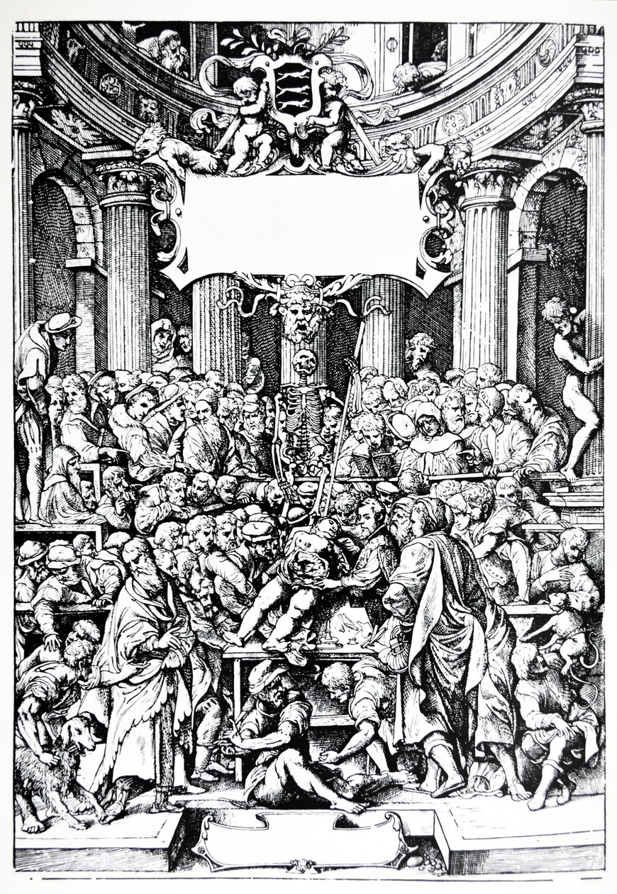The Plates from the Epitome of the De Humani Corporis Fabrica by Andreas Vesalius