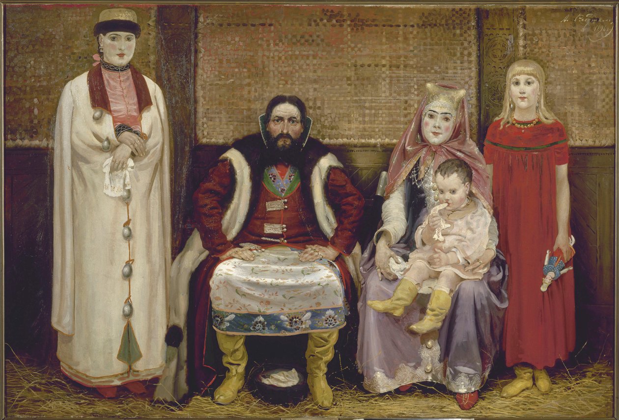 Stanichnaya Sloboda, Borisoglebsk Uezd, Tambov Gubernia, Russia by Andrei Petrovich Ryabushkin