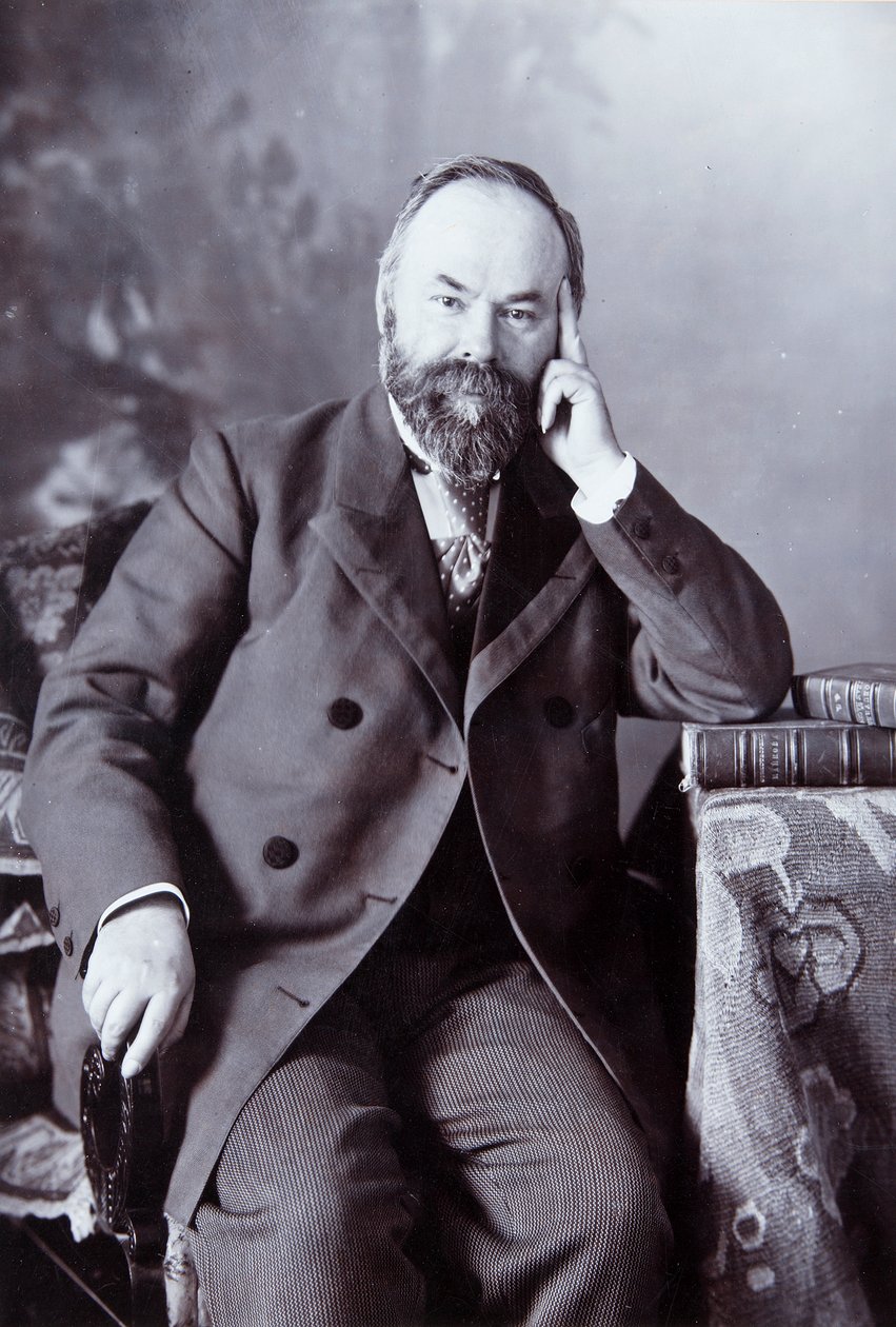 Pyotr Shchukin, Russian art collector by Andrei Osipovich Karelin