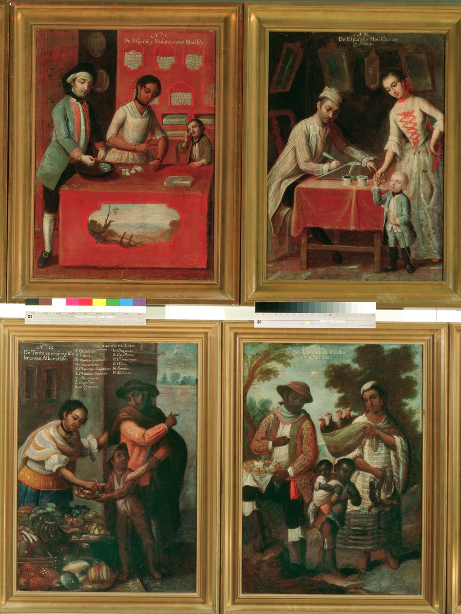 Four Different Racial Groups by Andres de Islas