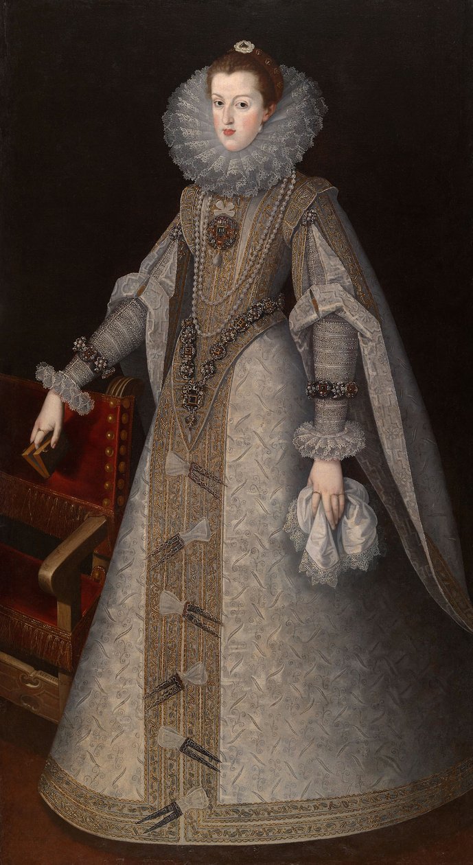 Margaret of Austria, Queen of Spain by Andres Lopez Polanco