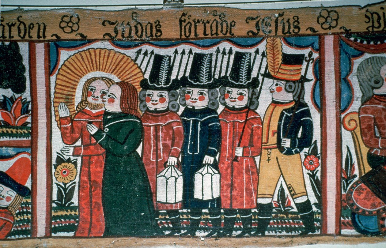 Depiction of the Arrest of Christ by Andres Palsson