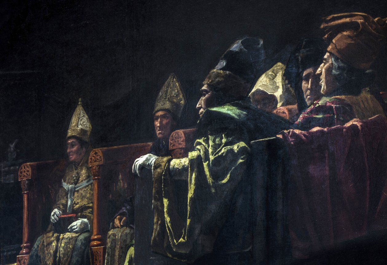 The Compromise of Caspe by Andres Parlade y Heredia