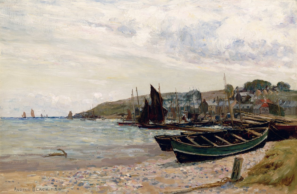 Ferryden on the South Esk by Andrew Black