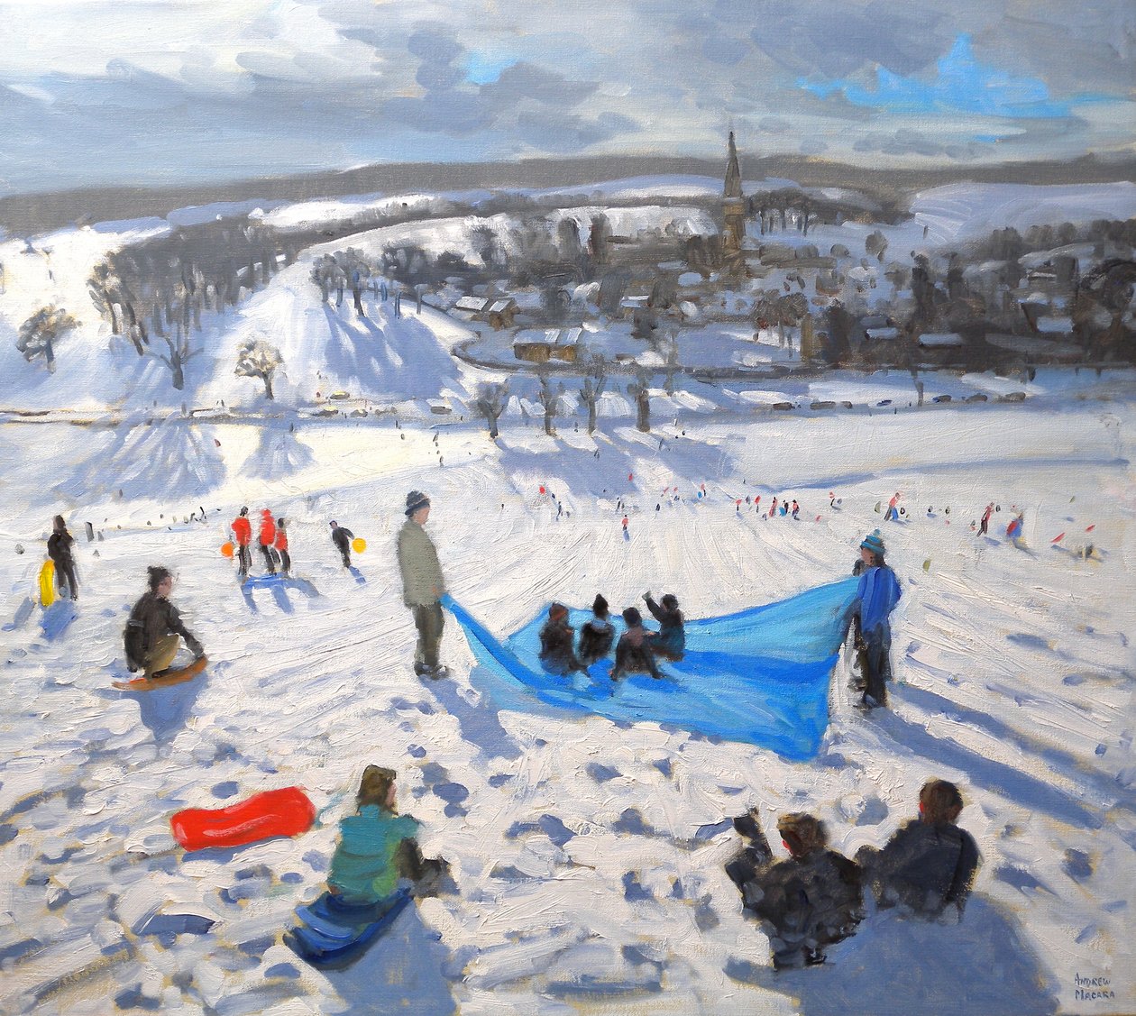 Edensor Village, Chatsworth, 2010 by Andrew Macara