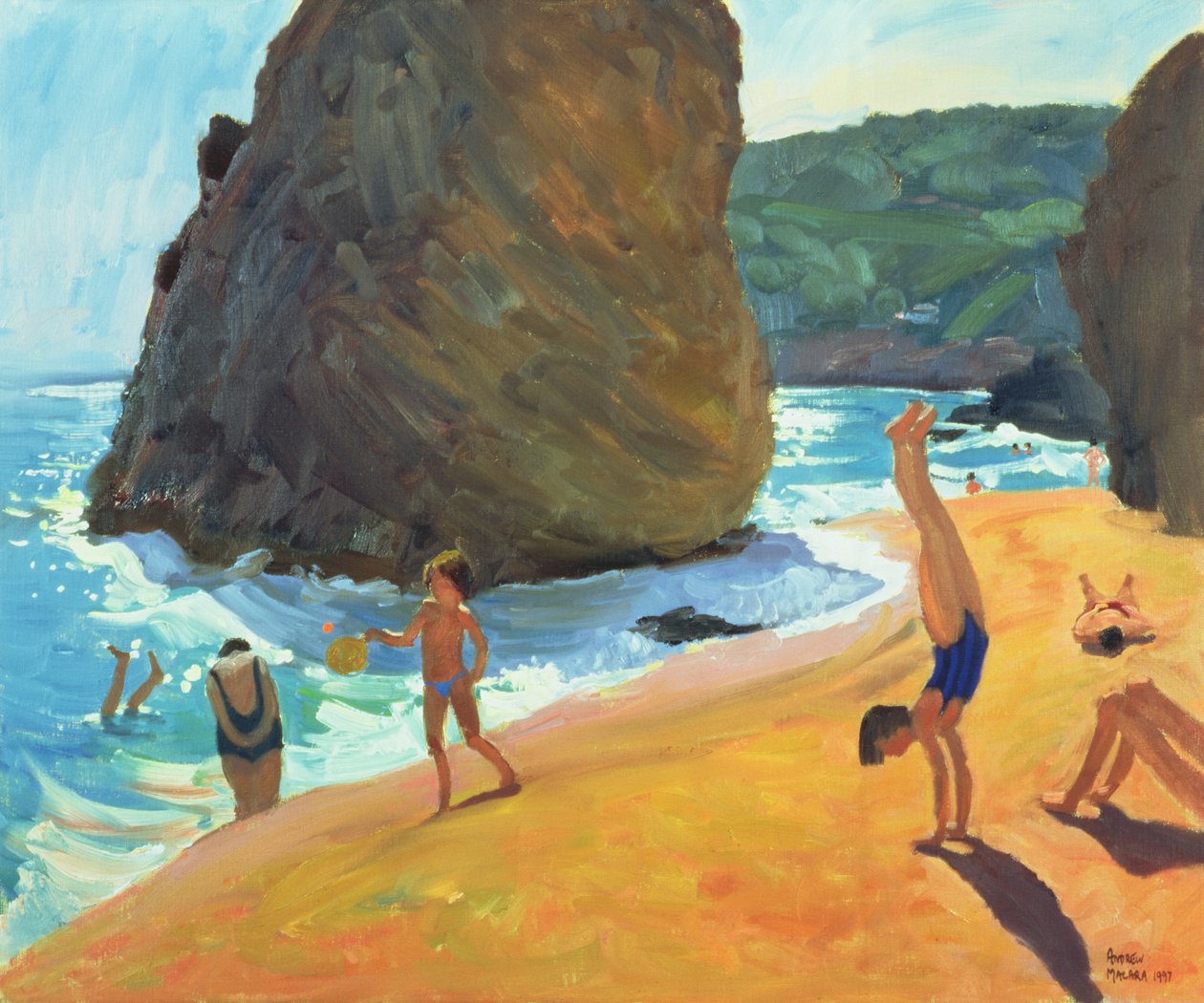 Morning, Platja dos Rosais, Costa Brava by Andrew Macara