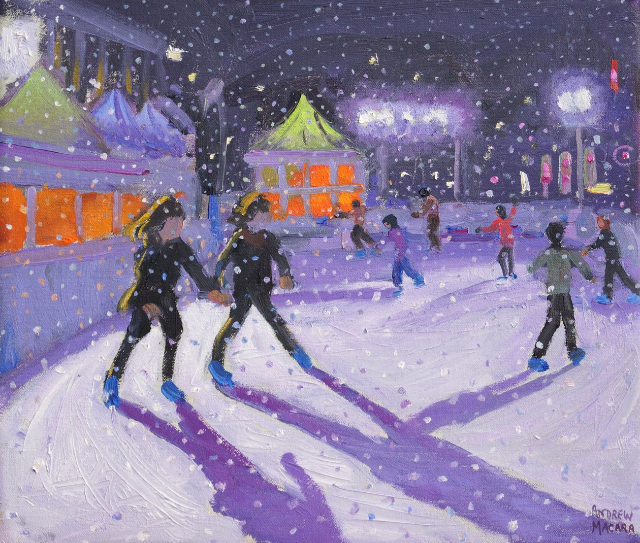 Night Skaters, Derby, 2014 by Andrew Macara