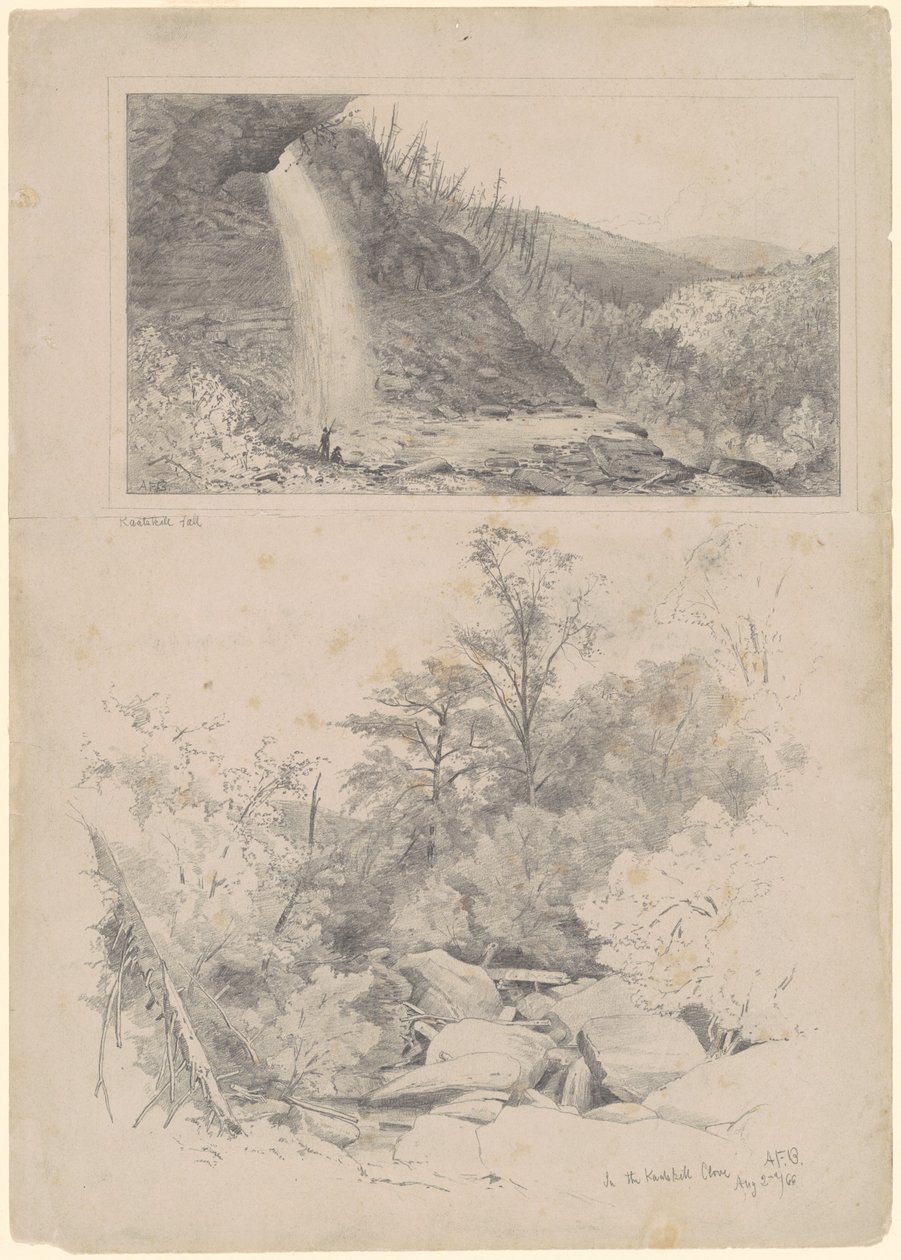 Kaatskill Fall; and In the Kaatskill Clove by Andrew Fisher Bunner
