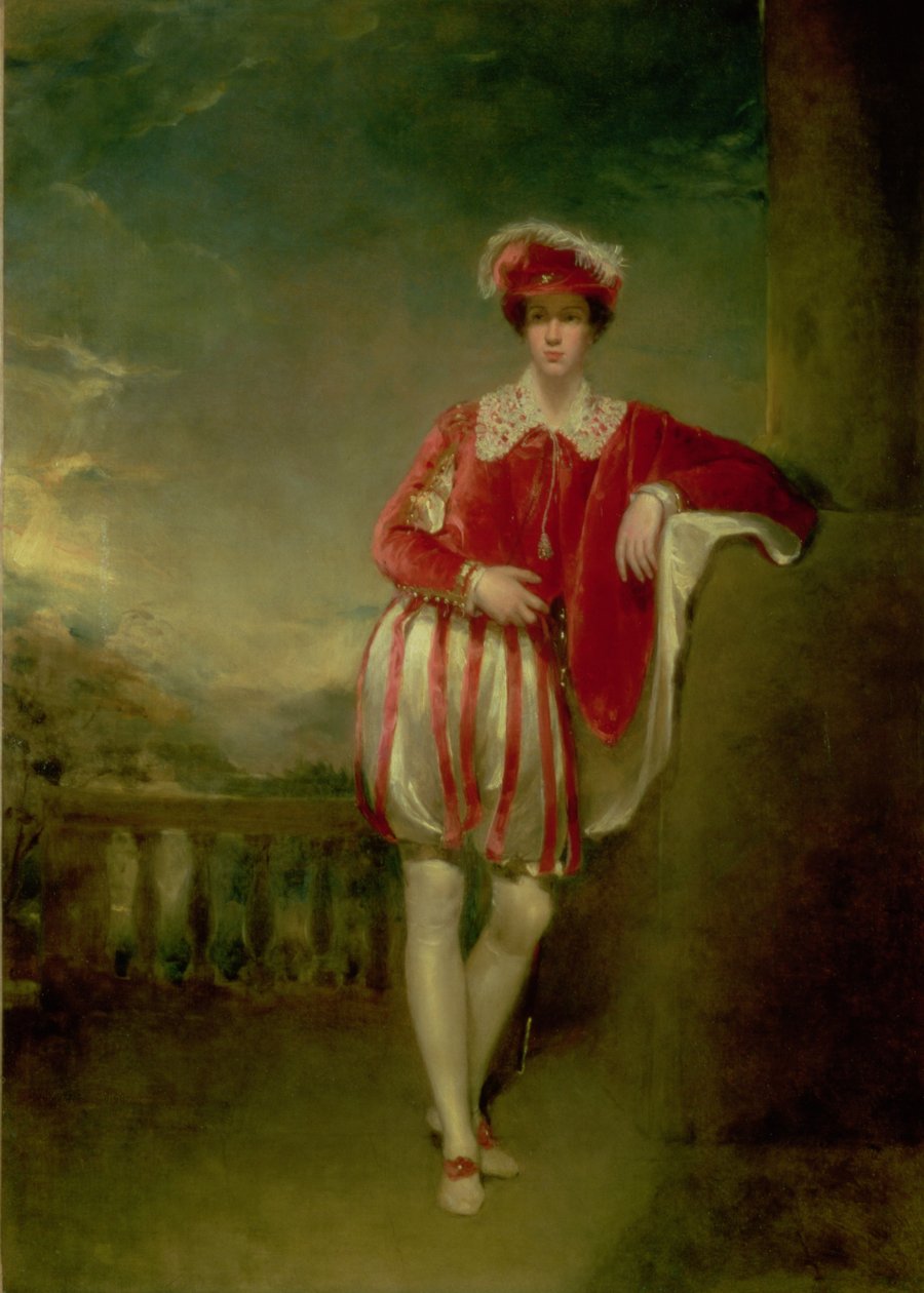 The Actor William Henry West Betty by Andrew Geddes