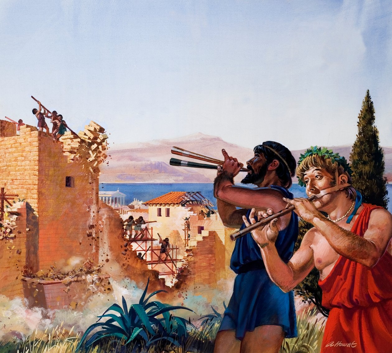 Defeated Athenians by Andrew Howat