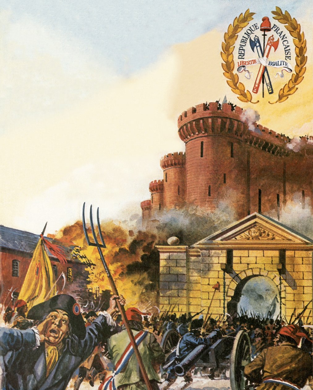 Storming the Bastille by Andrew Howat