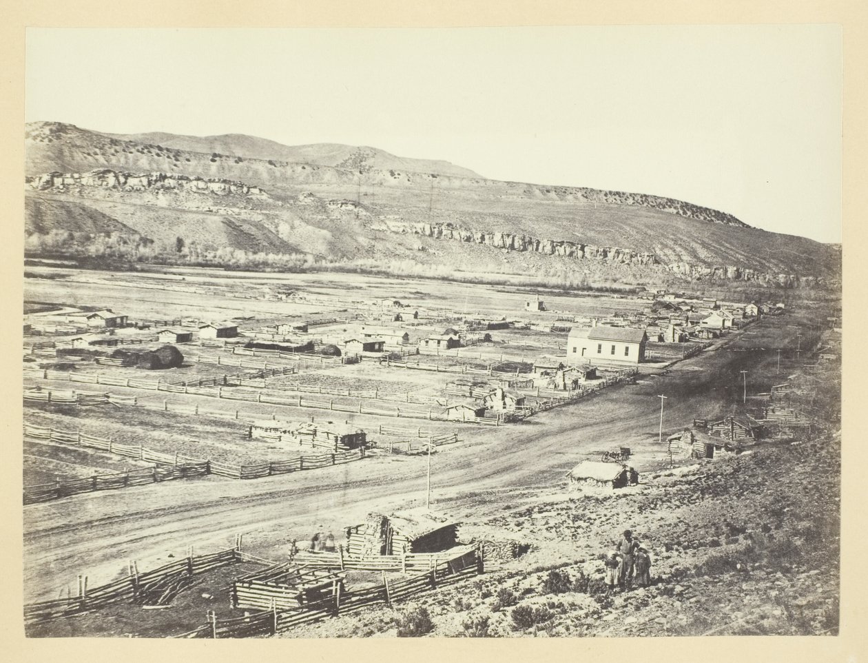 Coalville, Weber Valley, Utah by Andrew Joseph Russell
