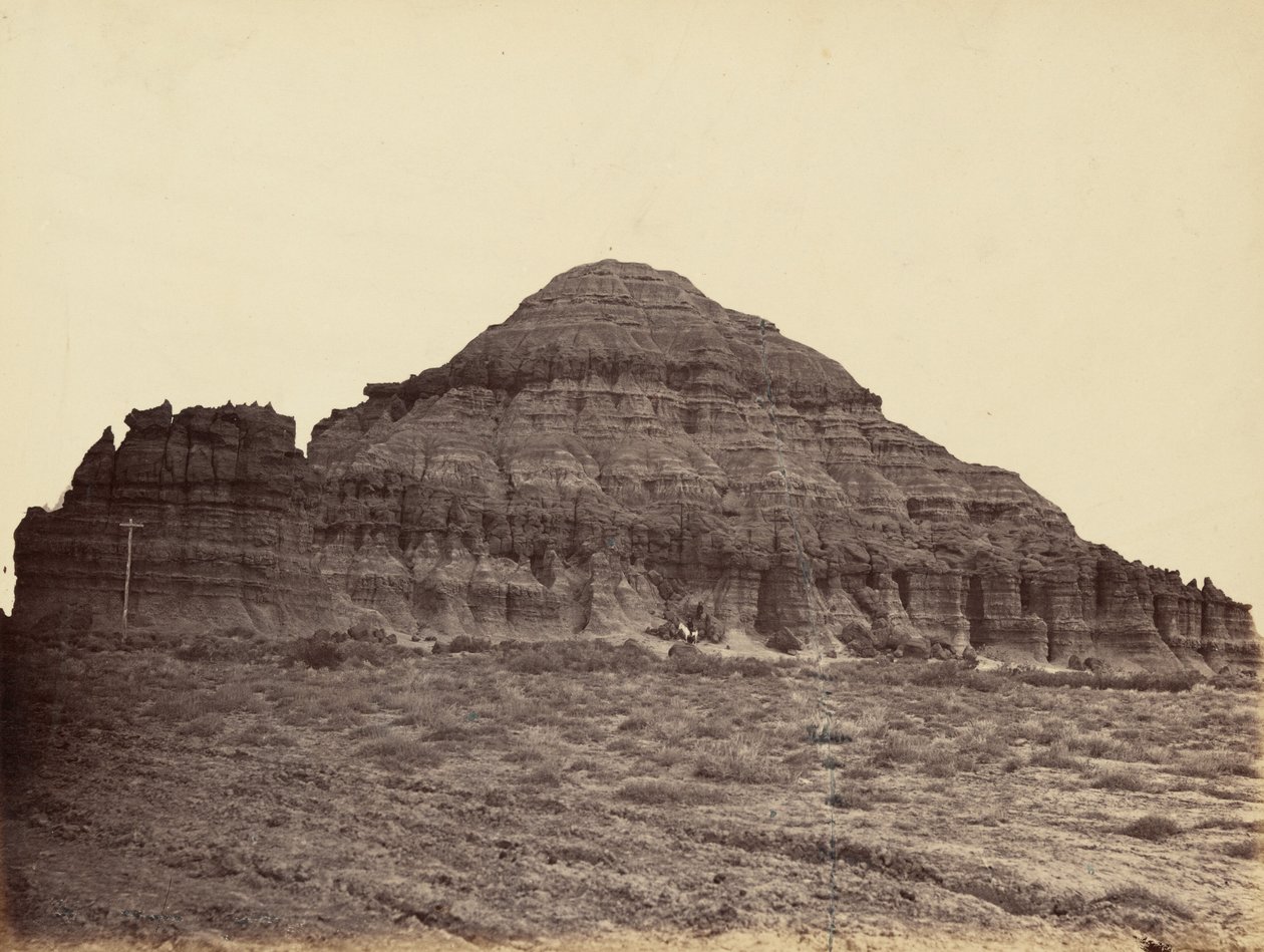 Church Buttes, 1869 by Andrew Joseph Russell