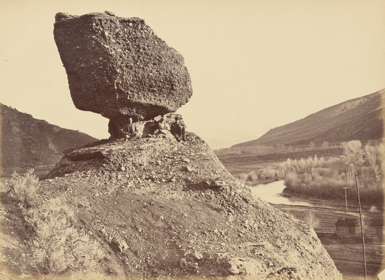Plate 33. Sphinx of the Valley, 1869 by Andrew Joseph Russell