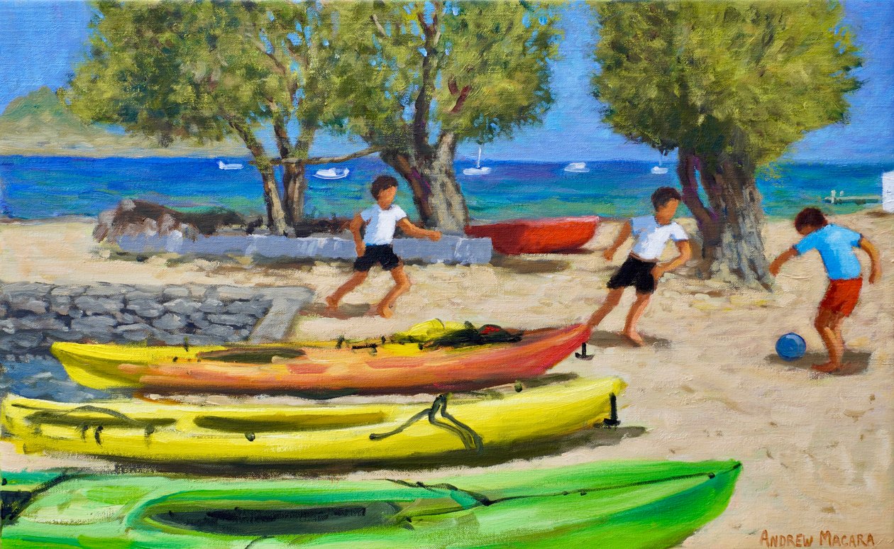 Colourful canoes, 2025 by Andrew Macara
