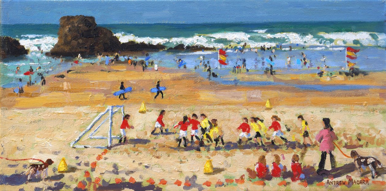 Sports Day, Perranporth by Andrew Macara