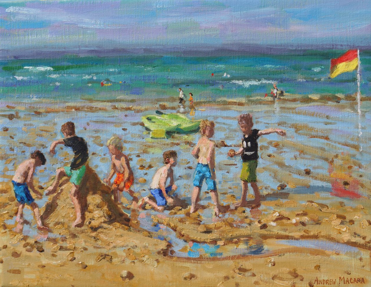 The sandcastle, Wells-next-the-sea, Norfolk by Andrew Macara