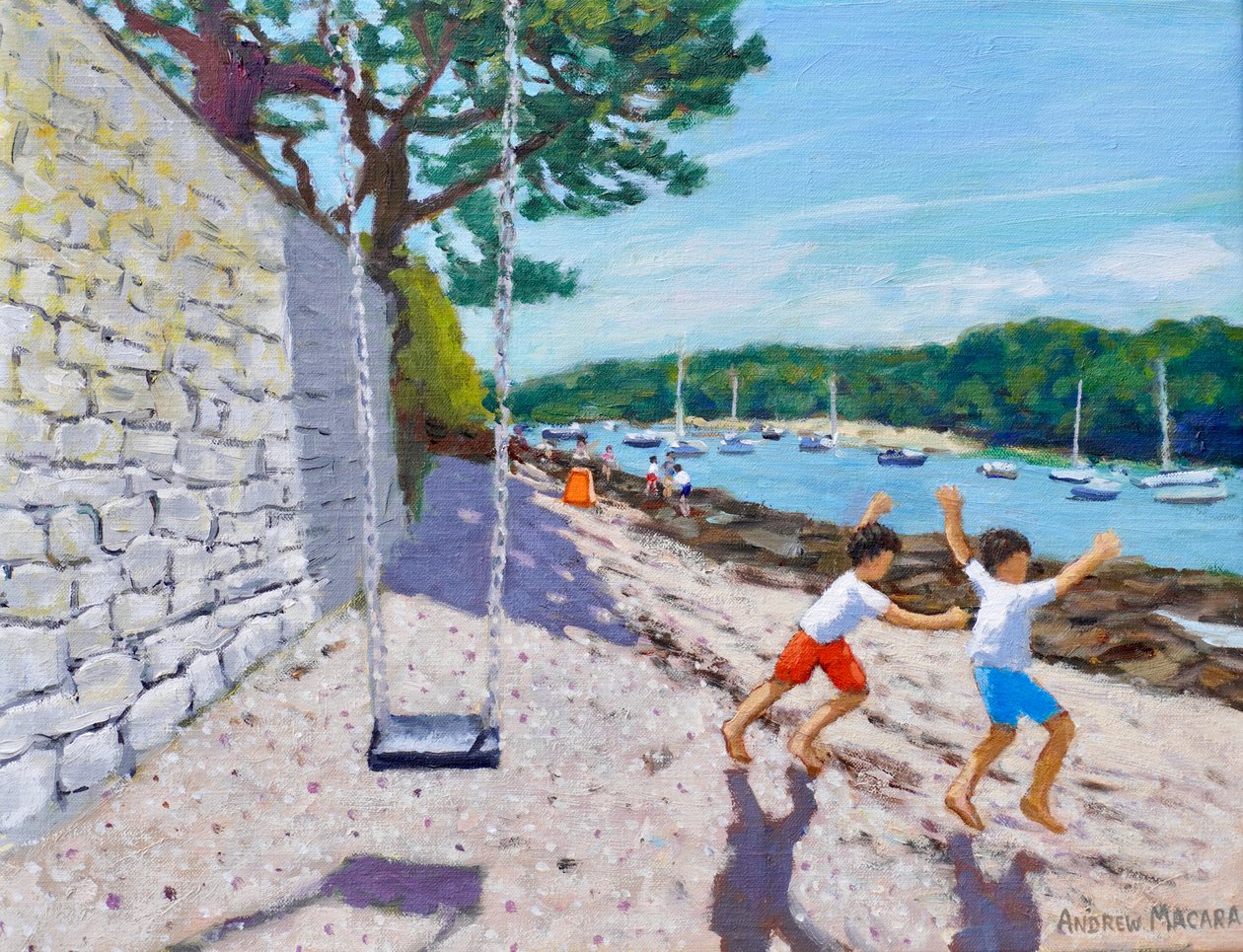 The swing, Jersey, 2025 by Andrew Macara