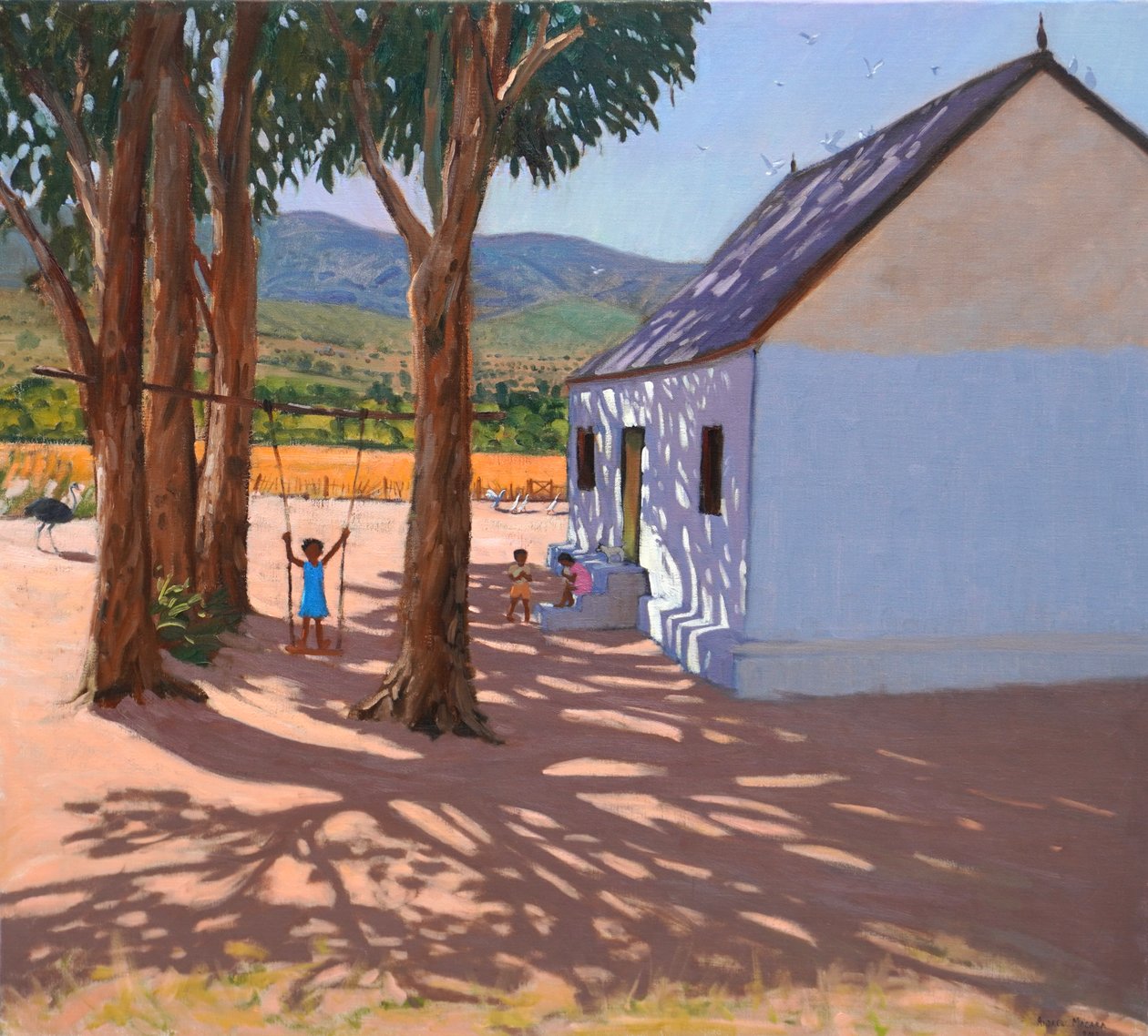 The swing, Klein Karoo, South Africa, 2000 by Andrew Macara